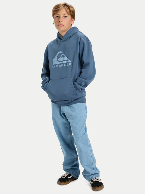 Quiksilver Quiksilver Bluza Comp Logo EQBFT03950 Granatowy Regular Fit