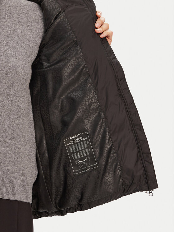 Geox Geox Bodywarmer Bleyze W5528C T3146 F9000 Schwarz Regular Fit