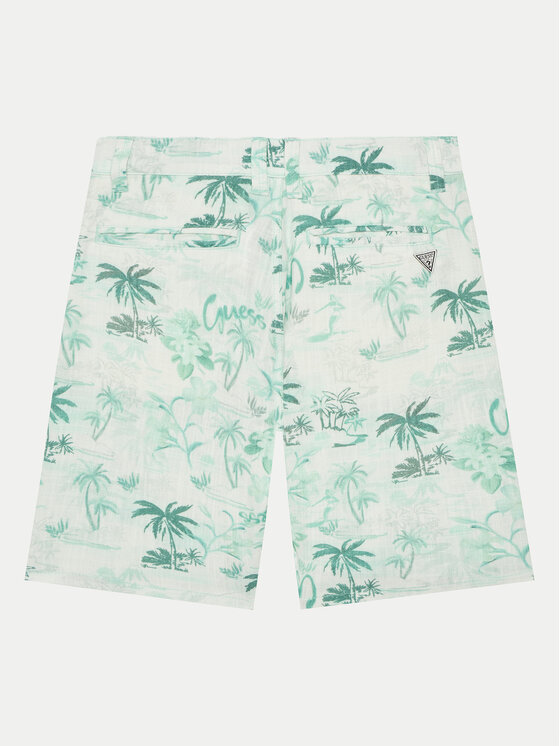 Guess Guess Pantaloni di tessuto L5GD20 WFBT0 Verde Regular Fit