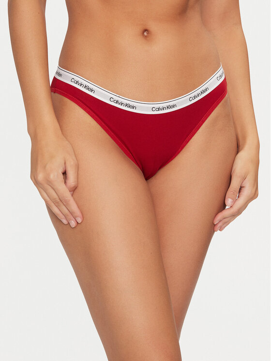 Calvin Klein Underwear Klasické nohavičky 000QD5044E Červená