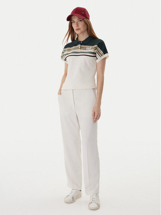 Lacoste Lacoste Polokošeľa PF5291 Écru Slim Fit