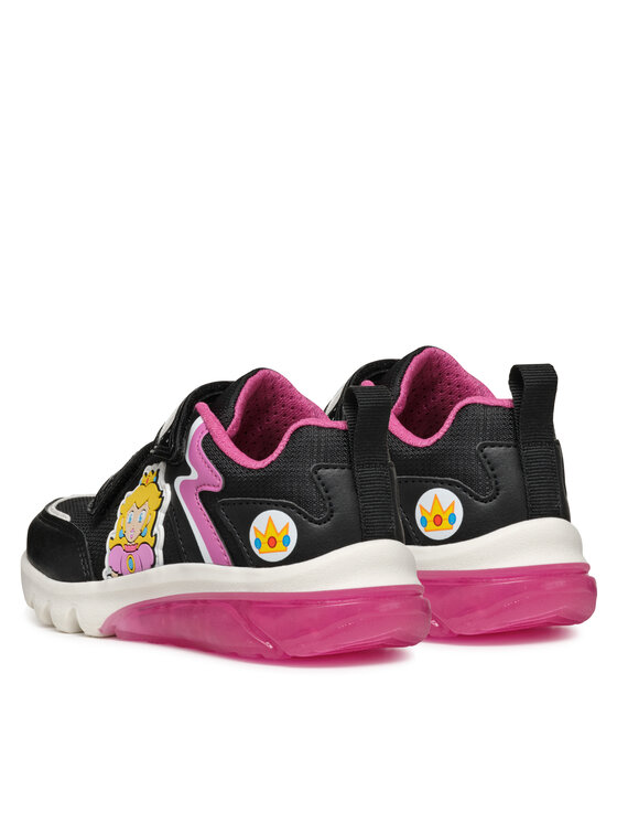 Geox Geox Tenisice J Ciberdron Girl J46LPA 054FU C0922 D Crna