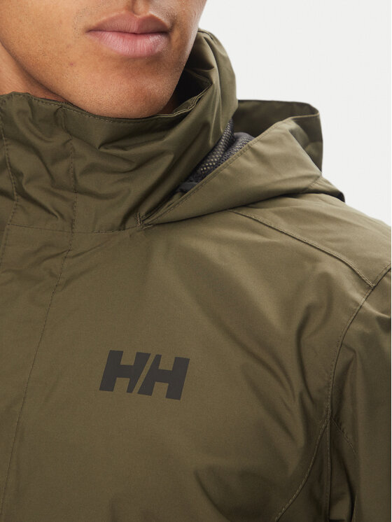 Helly Hansen Helly Hansen Kurtka przeciwdeszczowa Dubliner 62643 Khaki Regular Fit