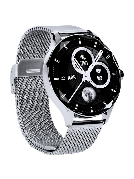 Garett Garett Smartwatch VIVA_SREBRNY Srebrny