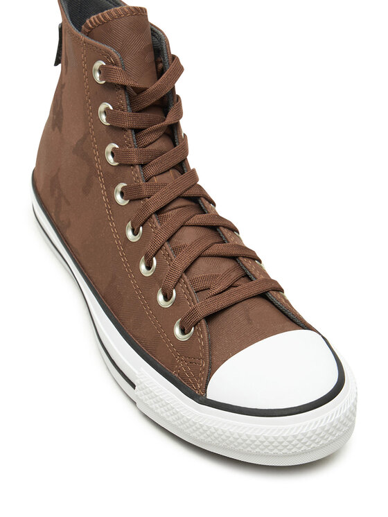 Converse all star pelle marrone cheap