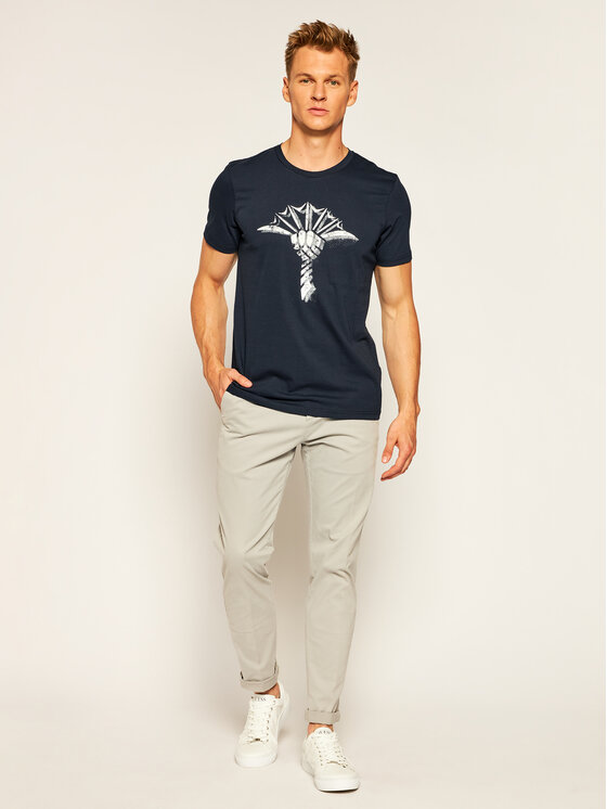 JOOP! JOOP! T-särk 17 JJ-06Alerio 30021350 Tumesinine Regular Fit