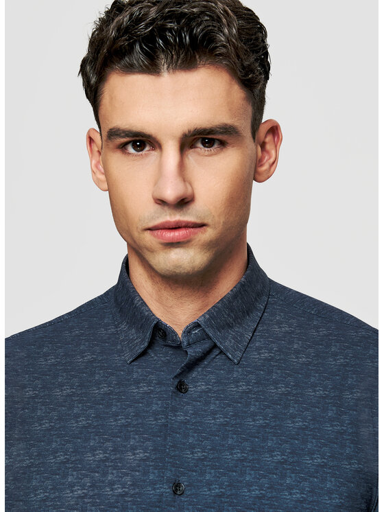 Pako Lorente Pako Lorente Koszula P26SF-1X-066 Granatowy Slim Fit