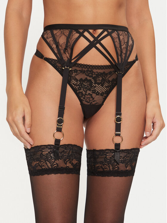 Chantelle X Chantelle X Пояс для панчіх Xquisite C01AF5 Чорний