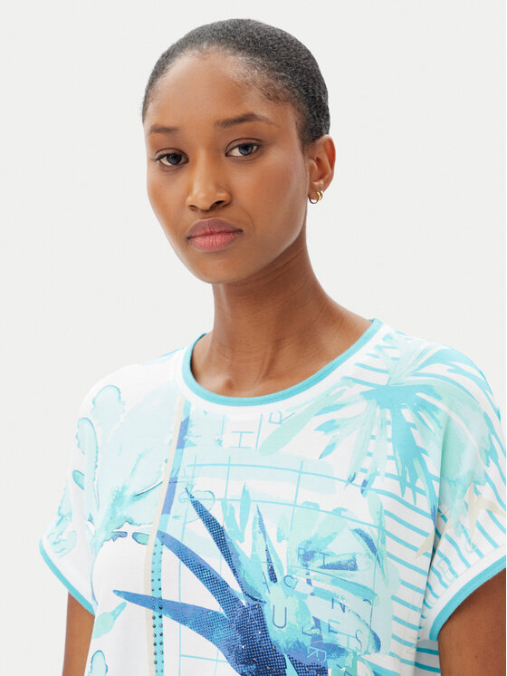 Olsen Olsen T-Shirt 11105047 Blau Regular Fit