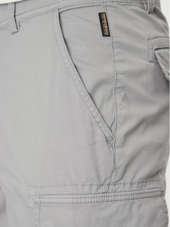 Napapijri Napapijri Hlače NP0A4IDQH621 Siva Regular Fit