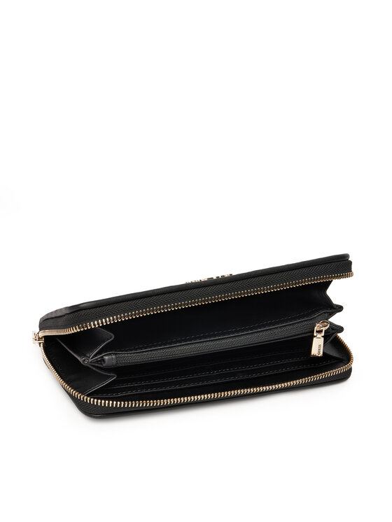 Guess Guess Голям дамски портфейл Mirema Slg SWWG96 31146 Черен