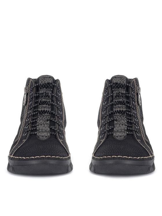 Rieker Rieker Botine 55048-00 Negru
