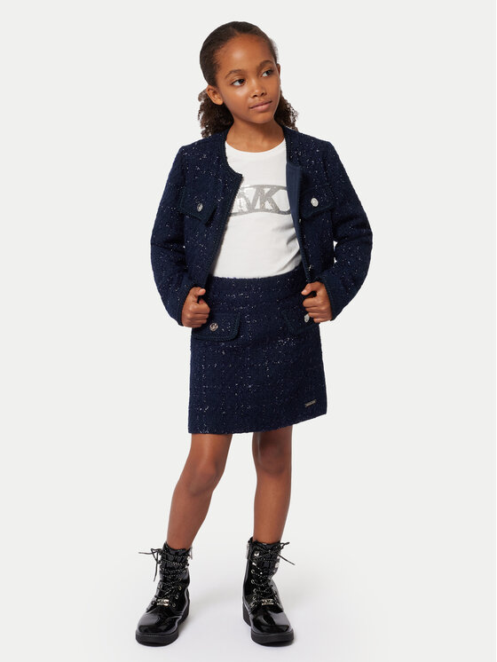 MICHAEL KORS KIDS MICHAEL KORS KIDS Блузка R30145 M Білий Regular Fit