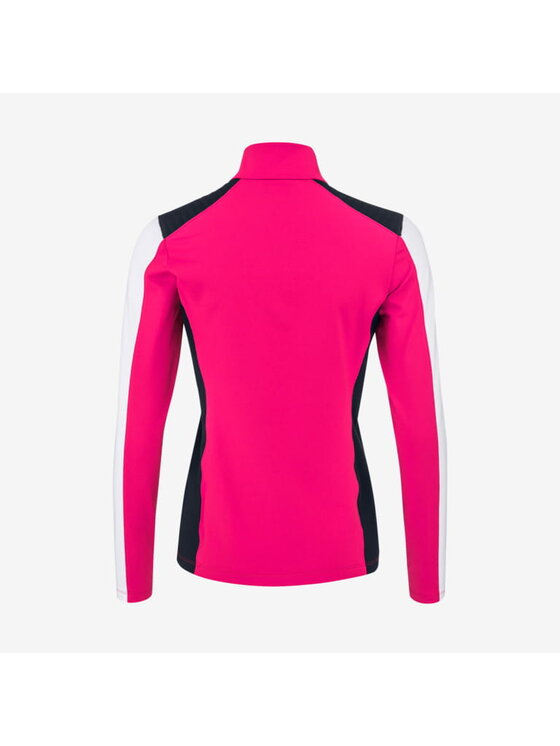 Head Head Bluza techniczna ASTER MIDLAYER Różowy Standard Fit