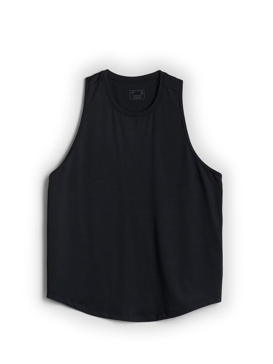 4F 4F Koszulka techniczna BASIC+ Czarny Regular Fit