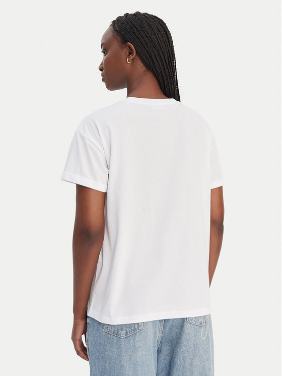 Liu Jo Liu Jo Tricou WA6413 JS904 Alb Regular Fit
