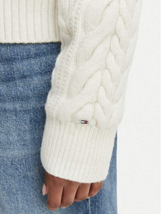 Tommy Hilfiger Tommy Hilfiger Пуловер WW0WW51396 Светлобежов Regular Fit