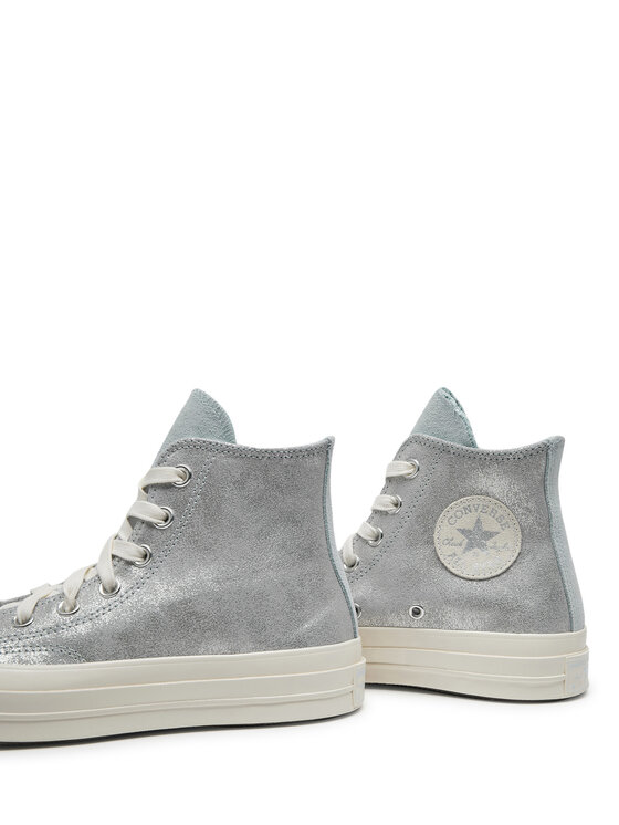 Converse Converse Кецове Chuck 70 Suede Shimmer A08224C Сив