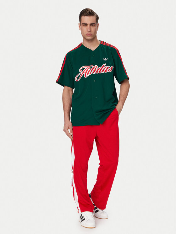 adidas adidas T-krekls Summer League Varsity Baseball KE2245 Zaļš Oversize