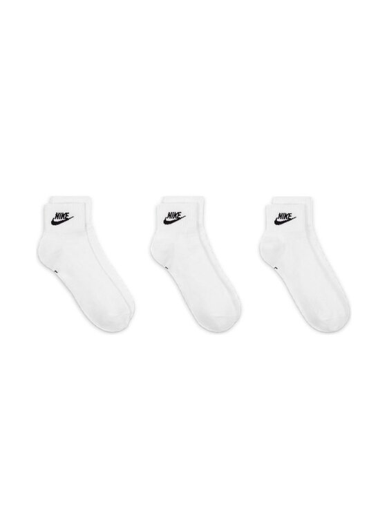 Nike Nike Zestaw 3 par niskich skarpet unisex EVERYDAY ESSENTIAL Biały