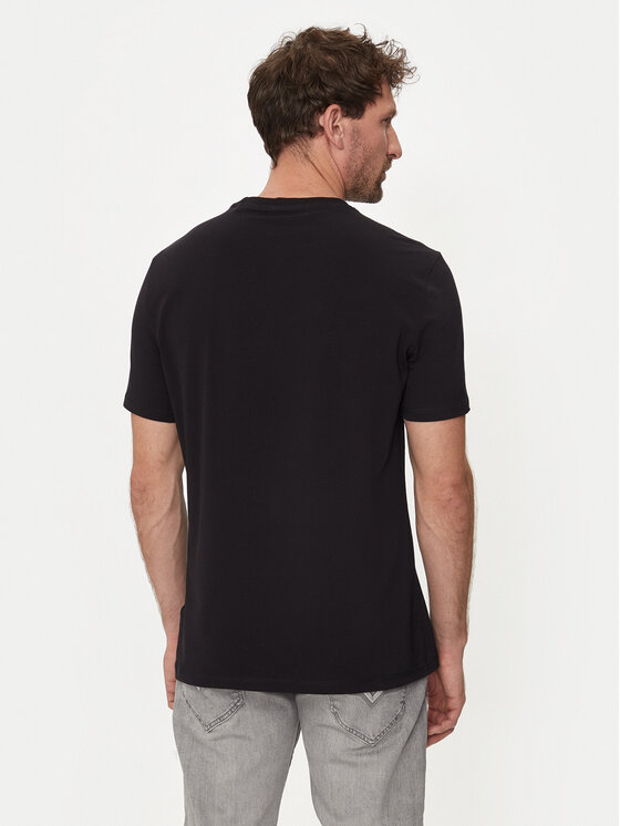 Guess Guess T-shirt M4YI35 J1314 Crna Slim Fit