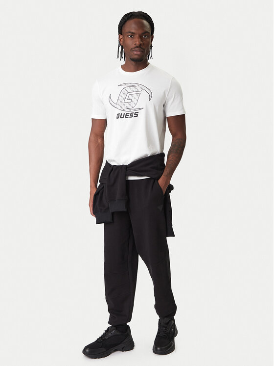 Guess Guess Футболка Z6RI06 I3Z14 Білий Regular Fit