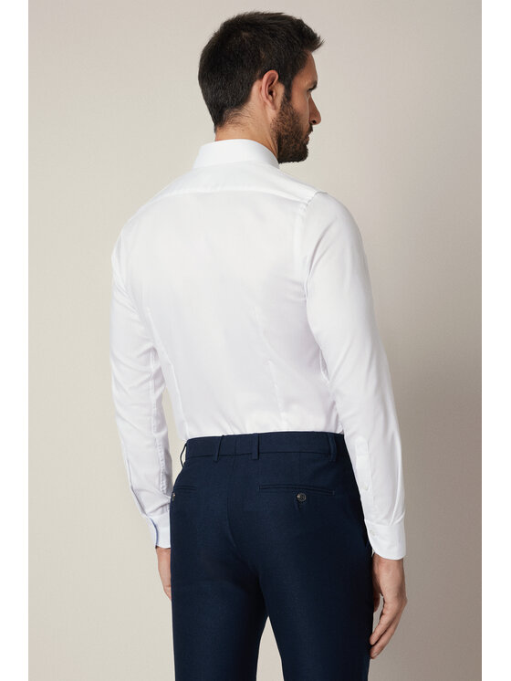 Lancerto Lancerto Koszula Nicoletta KO073225000006 Biały Slim Fit