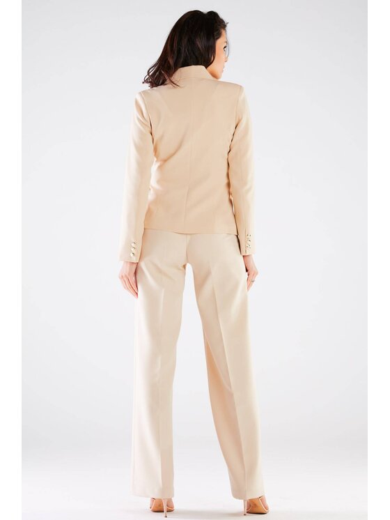Awama Awama Dámske nohavice A442 Béžová Basic Fit