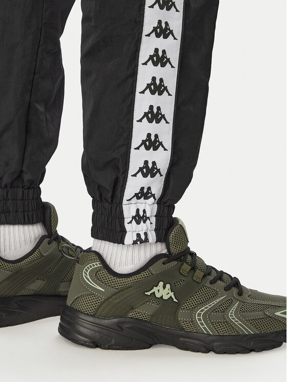 Kappa Kappa Долнище анцуг Orfeo 36235NW Черен Comfort Fit