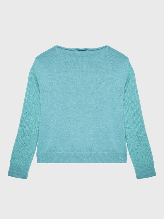 United Colors Of Benetton United Colors Of Benetton Pulover 1176C102G Albastru Regular Fit