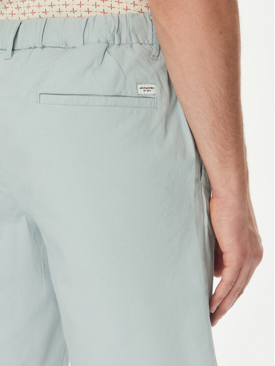 Jack&Jones Jack&Jones Medžiaginiai šortai Jaiden 12274983 Žydra Relaxed Fit