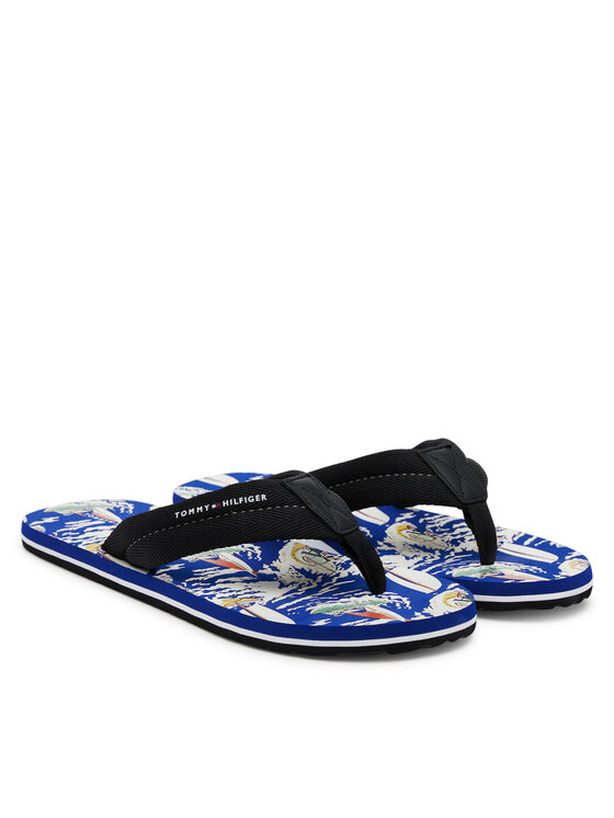 Tommy Hilfiger Tommy Hilfiger Japonki FM0FM05509 Czarny