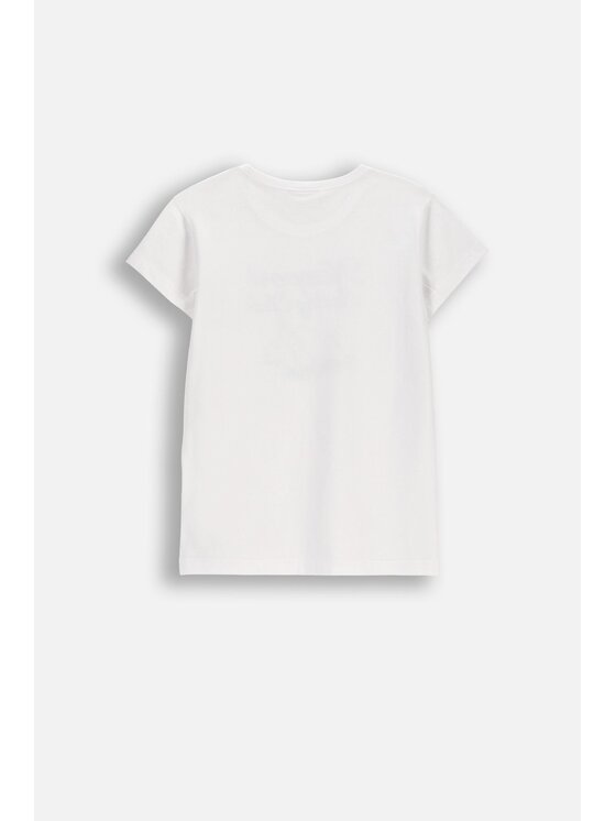 Coccodrillo Coccodrillo T-Shirt WC6143206VGB-001 Biały Regular Fit