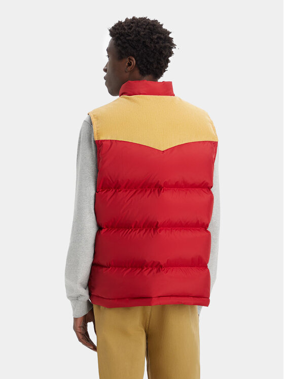 Levi's® Levi's® Sportski prsluk Western Super Puffer A5634-0003 Crvena Regular Fit