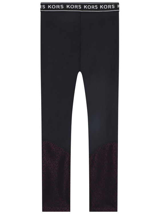 MICHAEL KORS KIDS MICHAEL KORS KIDS Легінси R14152 S Чорний Regular Fit