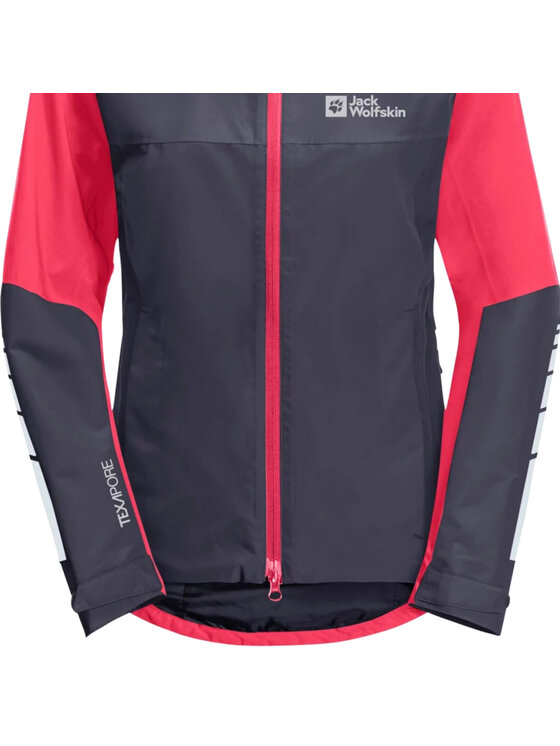 Jack Wolfskin Jack Wolfskin Kurtka przejściowa Morrobia 2l Jkt W Czarny Regular Fit