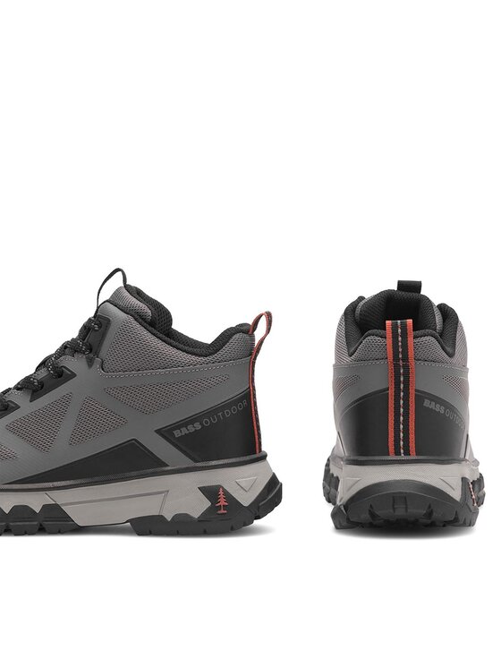 BASS OUTDOOR BASS OUTDOOR Schnürstiefeletten BA12T001 Grau