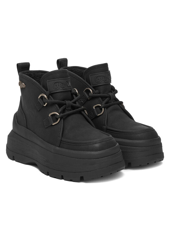 Buffalo Buffalo Členková obuv Olympia Chukka Warm 1622613 Čierna