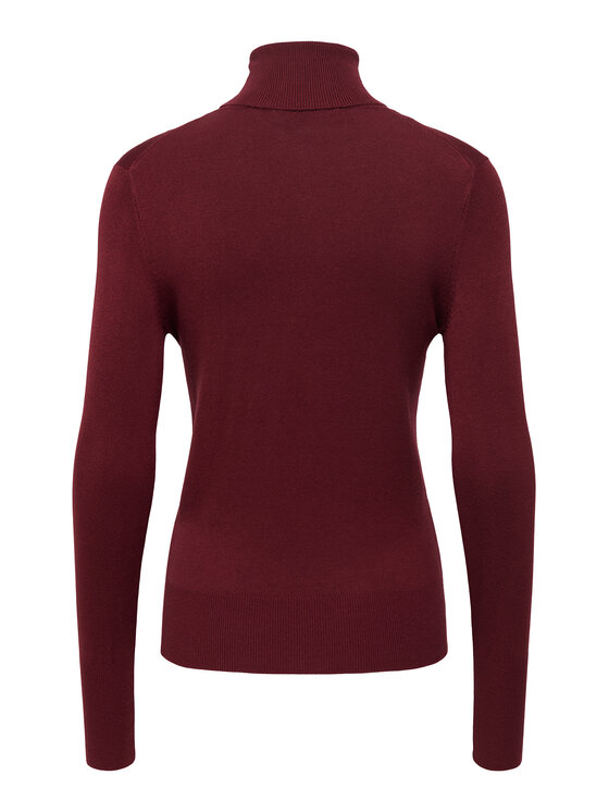 ONLY ONLY Golf Venice 15183772 Bordo rdeča Regular Fit