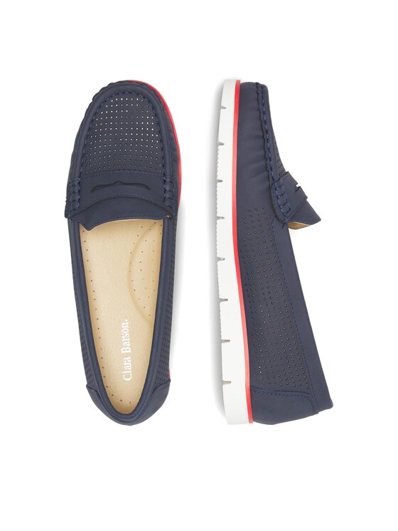 Clara Barson Clara Barson Mokassins WYL3648-1B Dunkelblau