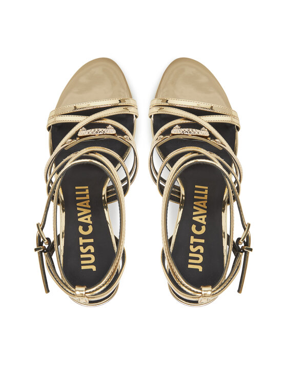 Just Cavalli Just Cavalli Sandaalid 78RA3S34 ZS984 Kuldne
