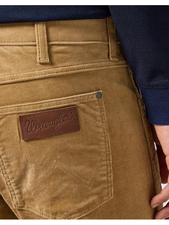 Wrangler Wrangler Pantaloni di tessuto Greensboro Beige Regular Fit
