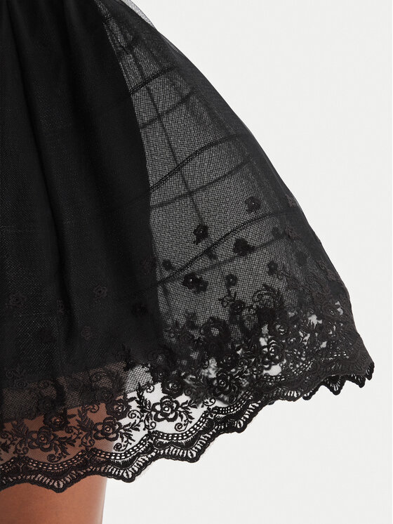 Bardot Bardot Kokteilinė suknelė Hilda 60223DB Juoda Slim Fit