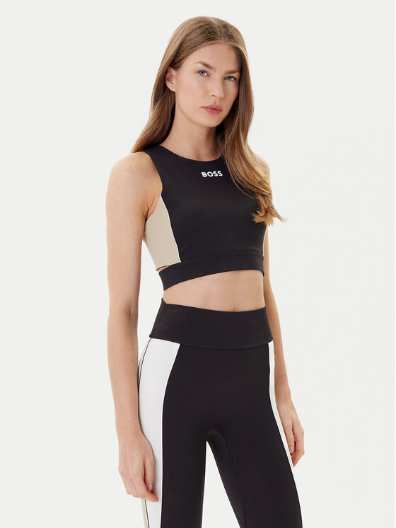 BOSS BOSS Felső Endura2 50544180 Fekete Slim Fit