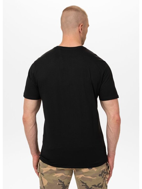 PITBULL PITBULL T-Shirt AUTOMATIC Czarny Regular Fit