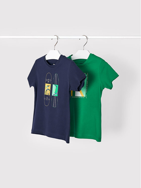 Set di 2 T-shirt 3012 Multicolore Regular Fit