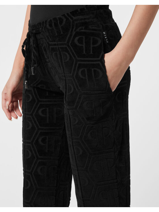 PHILIPP PLEIN PHILIPP PLEIN Spodnie dresowe 26353 Czarny Jogger Fit
