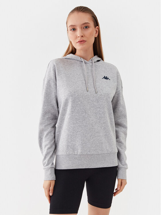Kappa Kappa Mikina 710067 Šedá Regular Fit