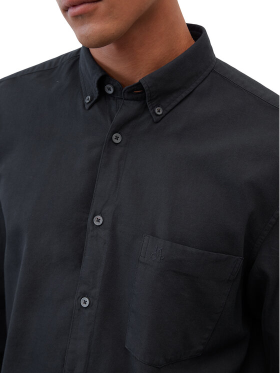 Marc O'Polo Marc O'Polo Koszula B21 7242 42414 Czarny Regular Fit