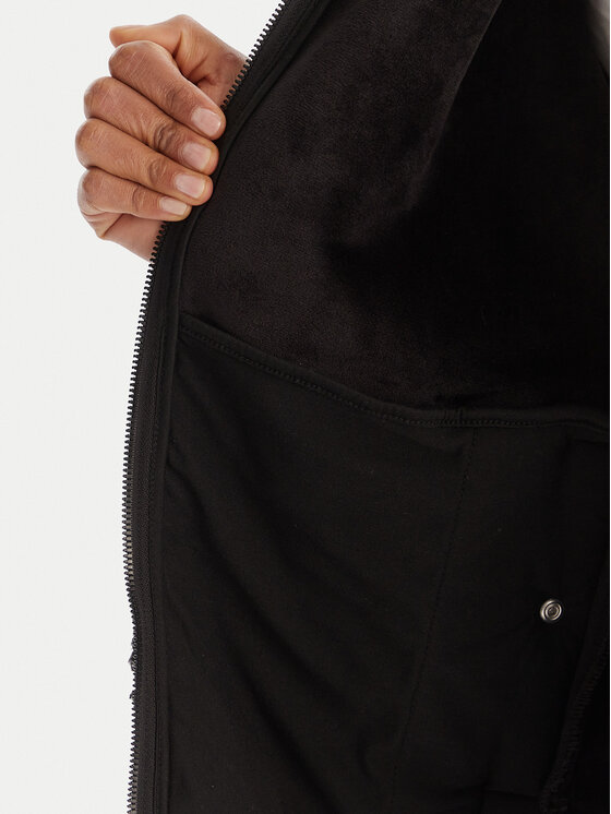 Hunter Hunter Fleecejacke Bonelle HARW0053242 Schwarz Relaxed Fit